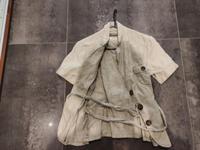 Modern!! leinen Gürtel Blazer/Bluse kurzarm, Gr. 36 (164), beige Bayern - Bergrheinfeld Vorschau
