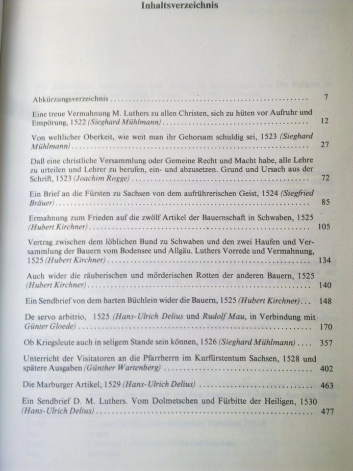 Luther Studienausgabe Werk Schrift Delius Theologie Reformation 4 in Albstadt