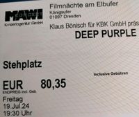 Deep Purple Konzert , Dresden 19.Juli 2024 Sachsen - Freiberg Vorschau