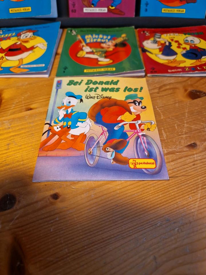 Alte Walt Disney Mini Bücher,Pestalozzi Verlag, 1,2,3,62,68,68,69 in Ibbenbüren