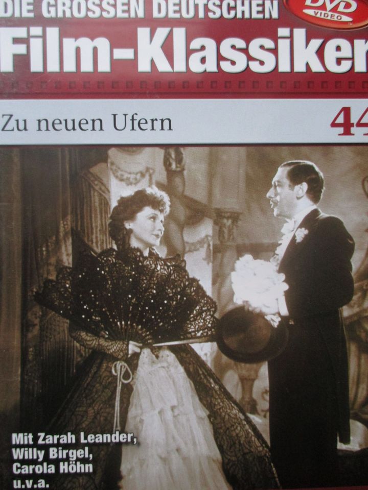 Film-DVD Klassiker "Zu neuen Ufern" Produktionjahr war 1937 in Lübbecke 