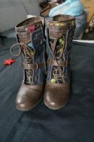 Stiefeletten Mustang braun & Jeans-Optik 38 Sachsen - Eibau-Walddorf Vorschau