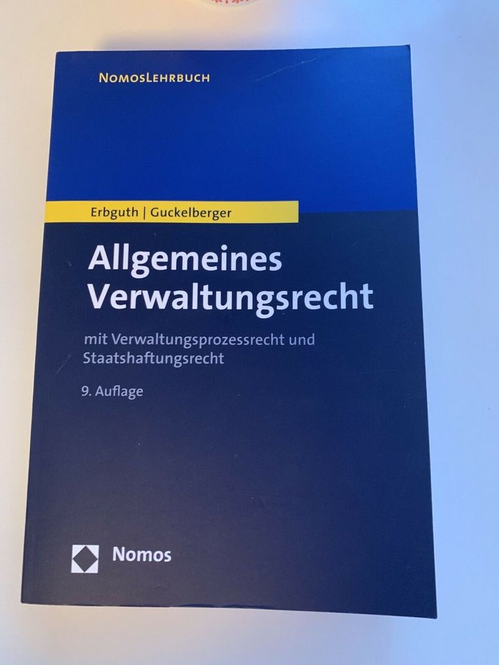 Allgemeines Verwaltungsrecht Erbguth/Guckelberger, 9. Auflage in Mannheim
