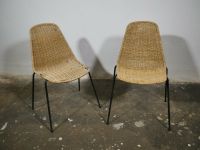 Mid Century Rattan Stühle Stuhl Franco Legler Design J Bally 60er Rheinland-Pfalz - Mainz Vorschau