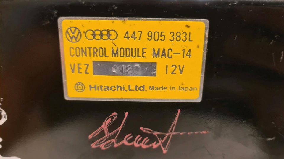 Bürgi MAC14 Motorsteuergerät Audi Typ 44 10v MC2 in Vierkirchen