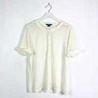 Gant T-Shirt Gr.M Damen Cremeweiß Kurzarm Knopfleiste Strick Nordrhein-Westfalen - Gronau (Westfalen) Vorschau