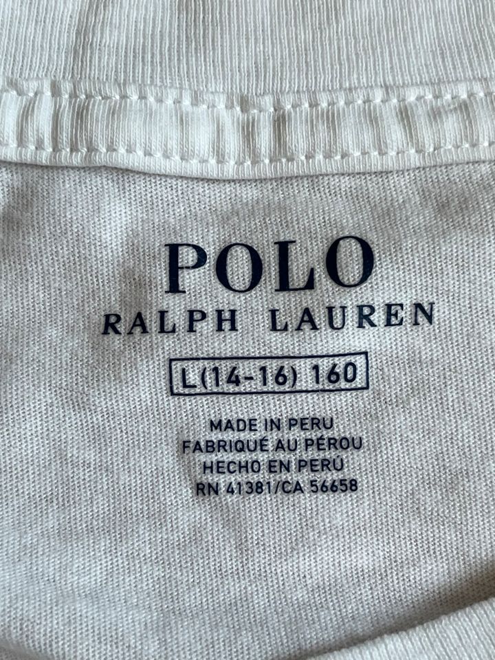 Polo Ralph Lauren T-Shirt 158/164 American Flag 2x getragen NP55€ in Hamburg