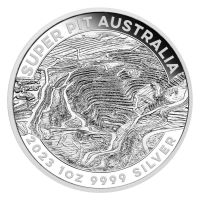 Perth Mint Australien Super Pit 2023 Mine 1 oz 999 Silbermünze Niedersachsen - Fürstenau Vorschau