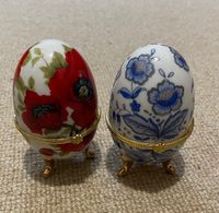 2 schöne Fabergé-Eier aus Porzellan Mecklenburg-Vorpommern - Stralsund Vorschau