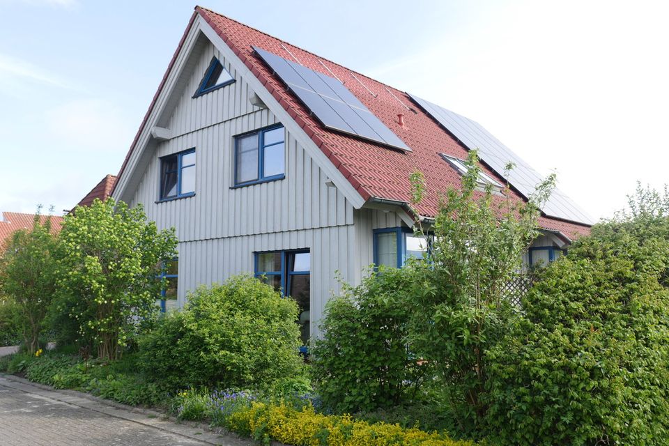 Energetisch top aufgestelltes Familienwohnhaus aus Holz auf Naturidyll in Asendorf (bei Bruchhausen-Vilsen)