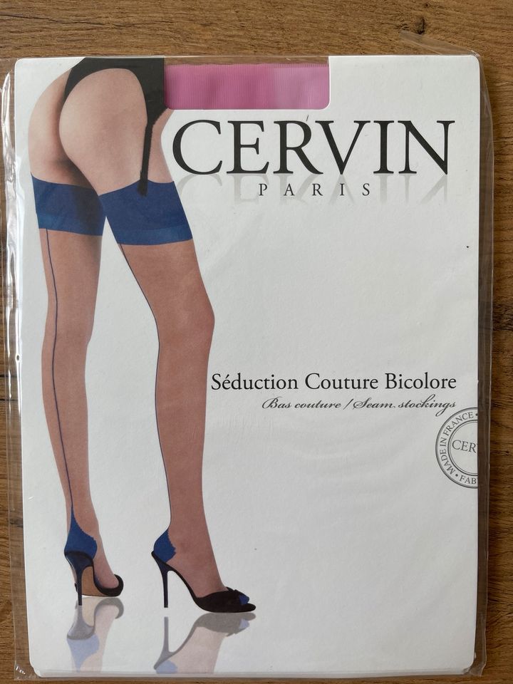 Cervin Seduction Couture Bicolor rosa/schwarz Größe 4 (XL) in Marl
