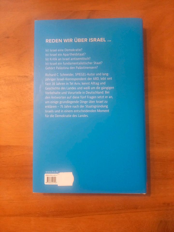 Richard C. Schneider - Die Sache mit Israel NEU gebundene Ausgabe in Allersberg