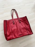 Mango Leder Tasche Shopper dunkel rot Hessen - Limburg Vorschau