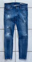 Diesel Jeans Skinzee Low Zip Gr. 27 W L 30 Hessen - Rosbach (v d Höhe) Vorschau