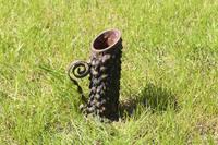 DDR Vase aus Stahl Kanne Kupferelektrode Unikat Eigenbau Sachsen-Anhalt - Magdeburg Vorschau