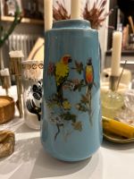 Vase vintage Blau Papagei retro rockabilly Midcentury Midcentury Köln - Ehrenfeld Vorschau