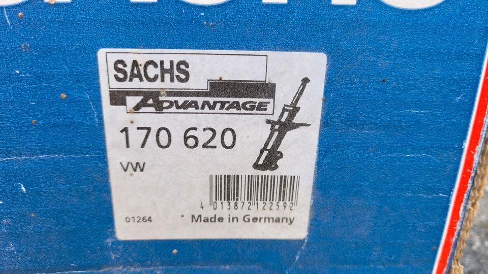 2x Stoßdämpfer hinten VW/AUDI SACHS 170 620 NEU+OVP für VW Passat in Albershausen