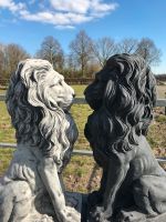 Löwe 80cm 90kg Löwen Löwenpaar Löwenpärchen Tiger Lion Steinfigur Baden-Württemberg - Karlsruhe Vorschau