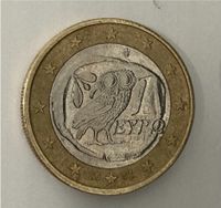 ✳️ 1 Euro Münze Griechenland 2002 Eule Sammelstück Baden-Württemberg - Neckargemünd Vorschau