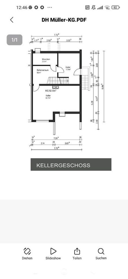 Doppelhaushälfte 173 m² Bj 1980 in Biessenhofen