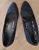 Pumps, High Heels, Gr. 41, Veloursleder, schwarz, Damen Hessen - Neuhof Vorschau