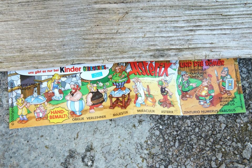 Überraschungseier Ü-Eier Crocos Hippos Asterix Spacys Billy Bodys in Tutzing