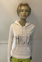 Hollister Hoodie Sweatshirt weiss HCO S 36 Kapuze Pailletten Hood Nordrhein-Westfalen - Moers Vorschau