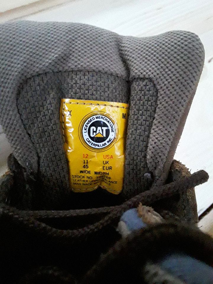 CATERPILLAR Worker Boots, Gr. 45/46, gebraucht,gut erhalten in Drestedt