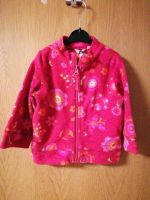 Fleece Jacke Weste mit 2 Taschen Gr gr 86, rot, pink, Blumen Baden-Württemberg - Seelbach Vorschau