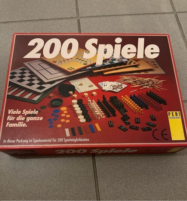 Brettspiele, 200 Spiele, PERI Spiele in Erlangen