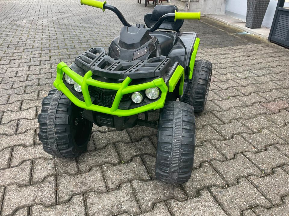 JAMARA KIDS Protector Quad Ride-On 12V, schwarz/grün Elektro Auto in Ingolstadt