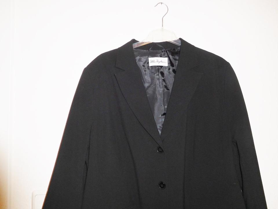 Ulla Popken- schicke Jacke/Blazer, schwarz, syntet. Gr. 56, Top in Celle