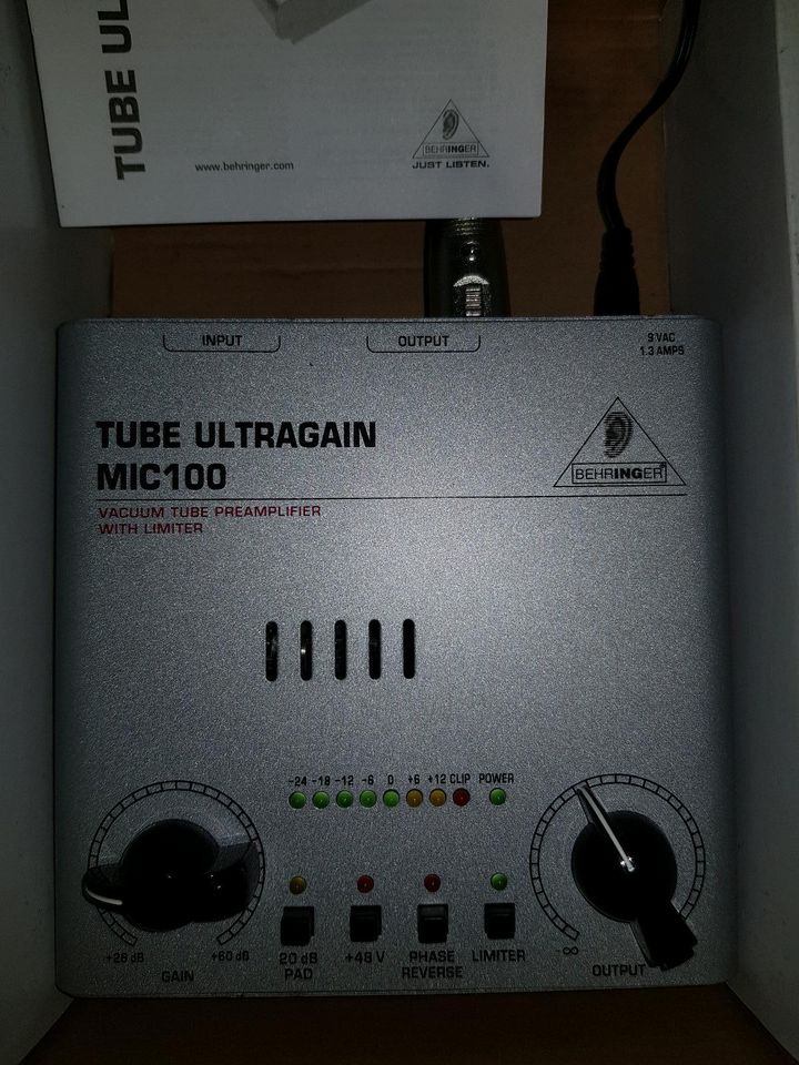 behringer tube ultragain MIC 100 in Bergisch Gladbach