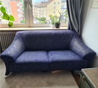 dunkelblaue Couch Hessen - Kassel Vorschau