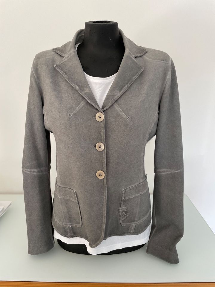 Narli Blazer Jacke Gr. 40 grau in Steinhagen