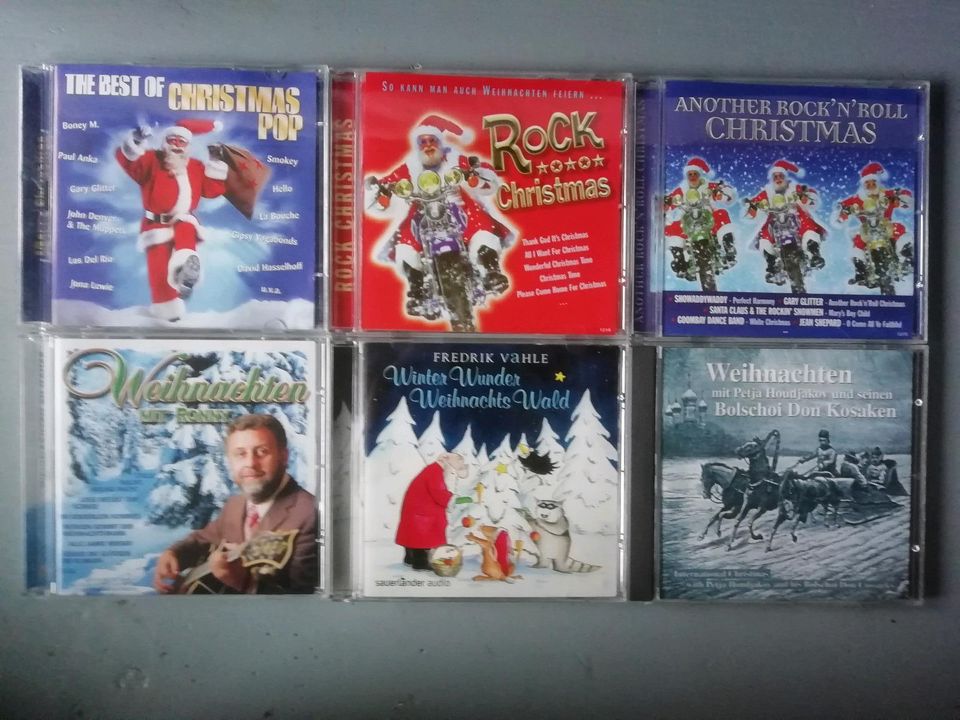 DIVERSE ROCK POP CHRISTMAS WEIHNACHTS MUSIK CD! in Hamburg