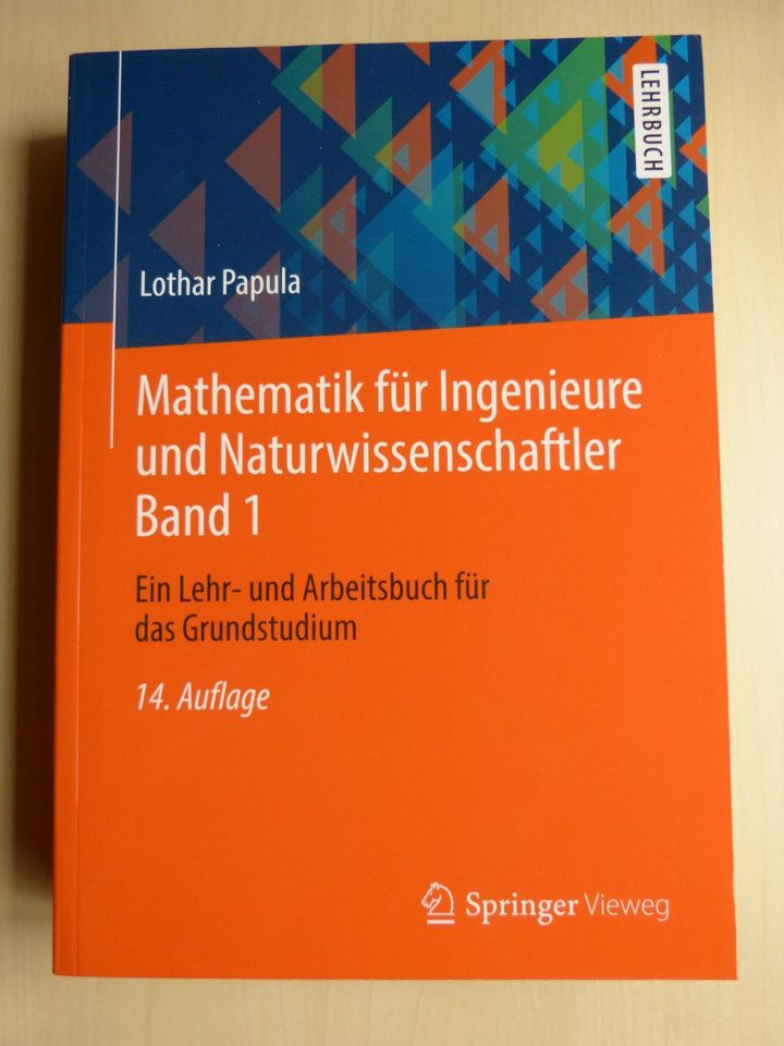 Mathematik für Ingenieure und Naturwissenschaftler Band 1, Papula in Bietigheim-Bissingen