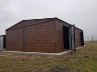 Blechgarage 6x8 | HOLZOPTIK | Transport und Montage in ganz Deutschland gartis Nürnberg (Mittelfr) - Südoststadt Vorschau