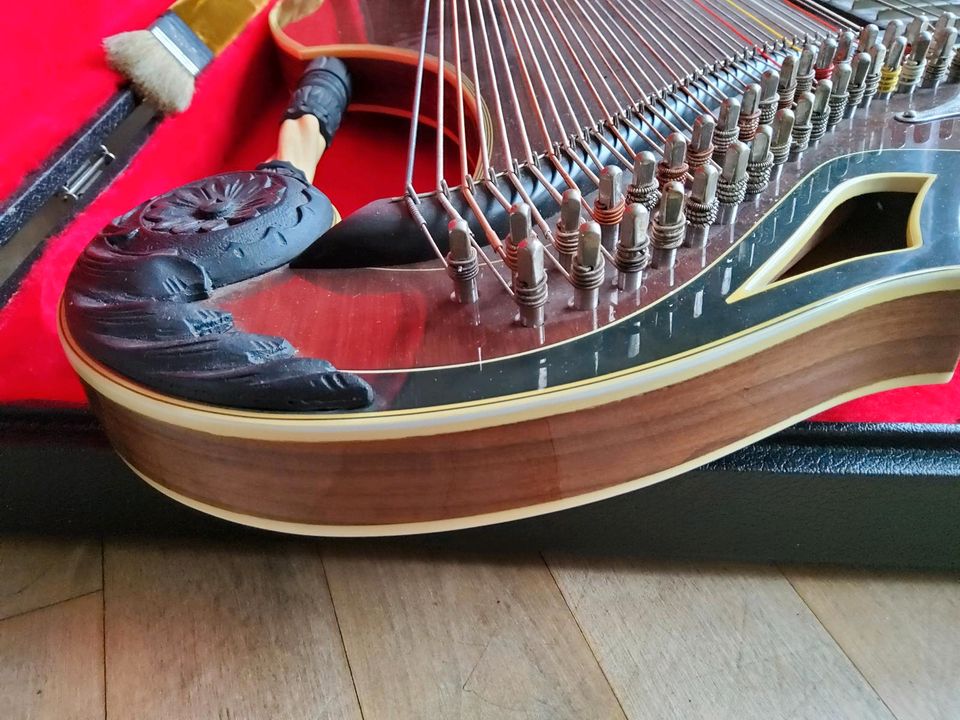 Harfenzither Sandner H1, top Zustand in Sinzing