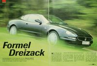 Maserati 3200 GT Reklame Berichte 3,2 V8 Gransport Spyder Cambio Hessen - Hanau Vorschau