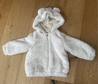 Teddyjacke, H&M, Größe 74, Mütze abtrennbar, weiß Nordrhein-Westfalen - Krefeld Vorschau