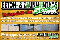 Betonzaun aufstellen / Montage ab 90 Euro/lfm Müritz - Landkreis - Malchow Vorschau