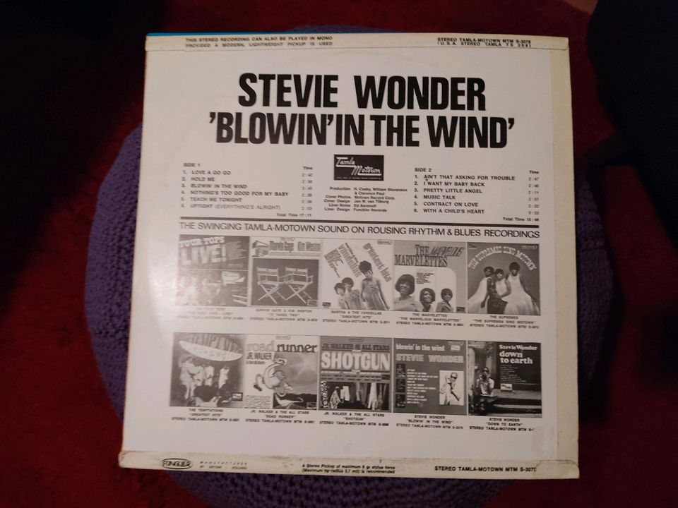 Stevie Wonder Blowin in the Wind LP in Ludwigslust