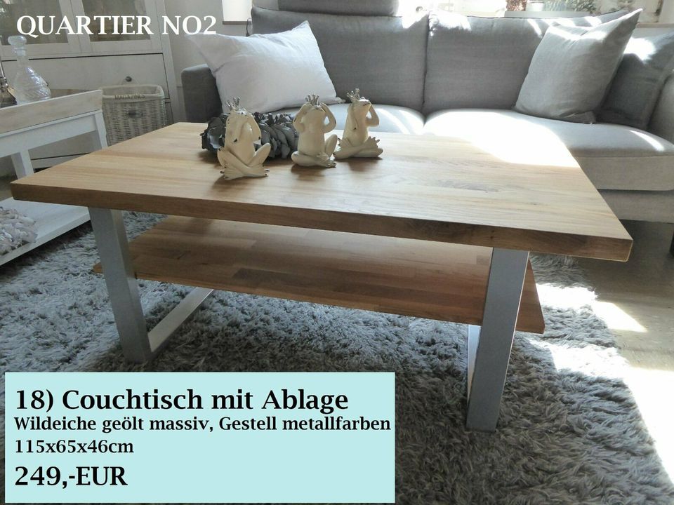 Couchtisch, Beisteller, Ablagetisch, Massivholzmöbel in Herford