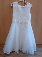 Blumenkindkleid,schickes Kinderkleid weiß,Hochzeit Niedersachsen - Andervenne Vorschau