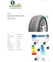 Maxxis Allwetterreifen  205/55R 16 91H Angebot inkl Montage Bayern - Aschaffenburg Vorschau