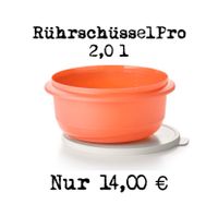 Tupperware Rührschüssel Pro 2,0 l NEU Rheinland-Pfalz - Rhens Vorschau