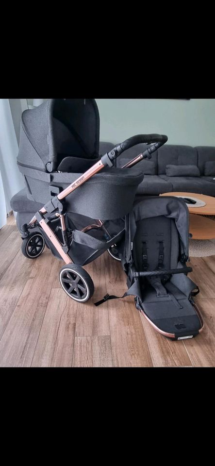 ABC Kinderwagen SALSA 4Air. Rosegold/ Anthrazit in Dortmund