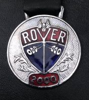60er Jahre Schlüsselanhänger ROVER 2000 P6 Leder TOP key fob Hessen - Darmstadt Vorschau