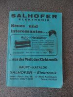 Salhöfer Elektronik Katalog 1986 Baden-Württemberg - Waiblingen Vorschau